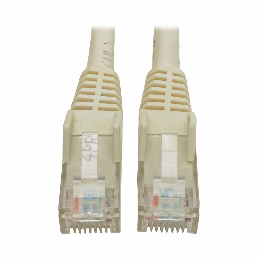 Tripp Lite by Eaton Cat6 Gigabit Snagless Molded (UTP) Ethernet Cable (RJ45 M/M) PoE White 4 ft. (1.22 m)