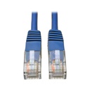 Eaton Tripp Lite Series Cat5e 350 MHz Molded (UTP) Ethernet Cable (RJ45 M/M), PoE - Blue, 75 ft. (22.86 m)
