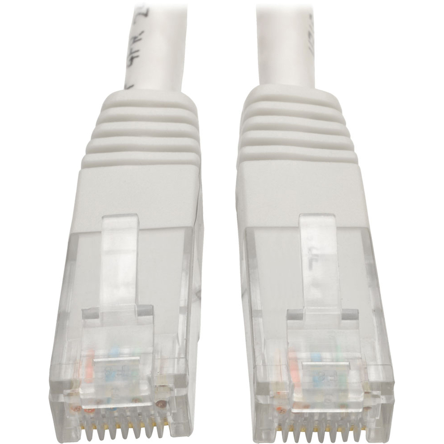 Tripp Lite by Eaton Cat6 Gigabit Molded (UTP) Ethernet Cable (RJ45 M/M) PoE White 6 ft. (1.83 m)