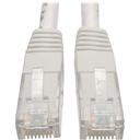 Tripp Lite by Eaton Cat6 Gigabit Molded (UTP) Ethernet Cable (RJ45 M/M) PoE White 6 ft. (1.83 m)