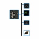 Tripp Lite by Eaton PDU 3.7kW Single-Phase Switched PDU - LX Interface 208/230V Outlets (20 C13 & 4 C19) C20/L6-20P 0U TAA