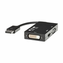 Tripp Lite by Eaton DisplayPort to VGA/DVI/HDMI All-in-One Converter Adapter - 4K 60 Hz HDMI DP 1.2