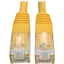 Tripp Lite by Eaton Cat6 Gigabit Molded (UTP) Ethernet Cable (RJ45 M/M) PoE Yellow 1 ft. (0.31 m)