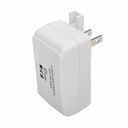 Eaton Tripp Lite Series 1-Port Isolator Hospital-Grade USB Wall Charger, UL 60601-1 for Patient Care Areas, USB-A, 2.5A