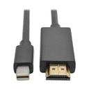 Eaton Tripp Lite Series Mini DisplayPort to HDMI Active Adapter Cable (M/M), 1080p, 3 ft. (0.9 m)