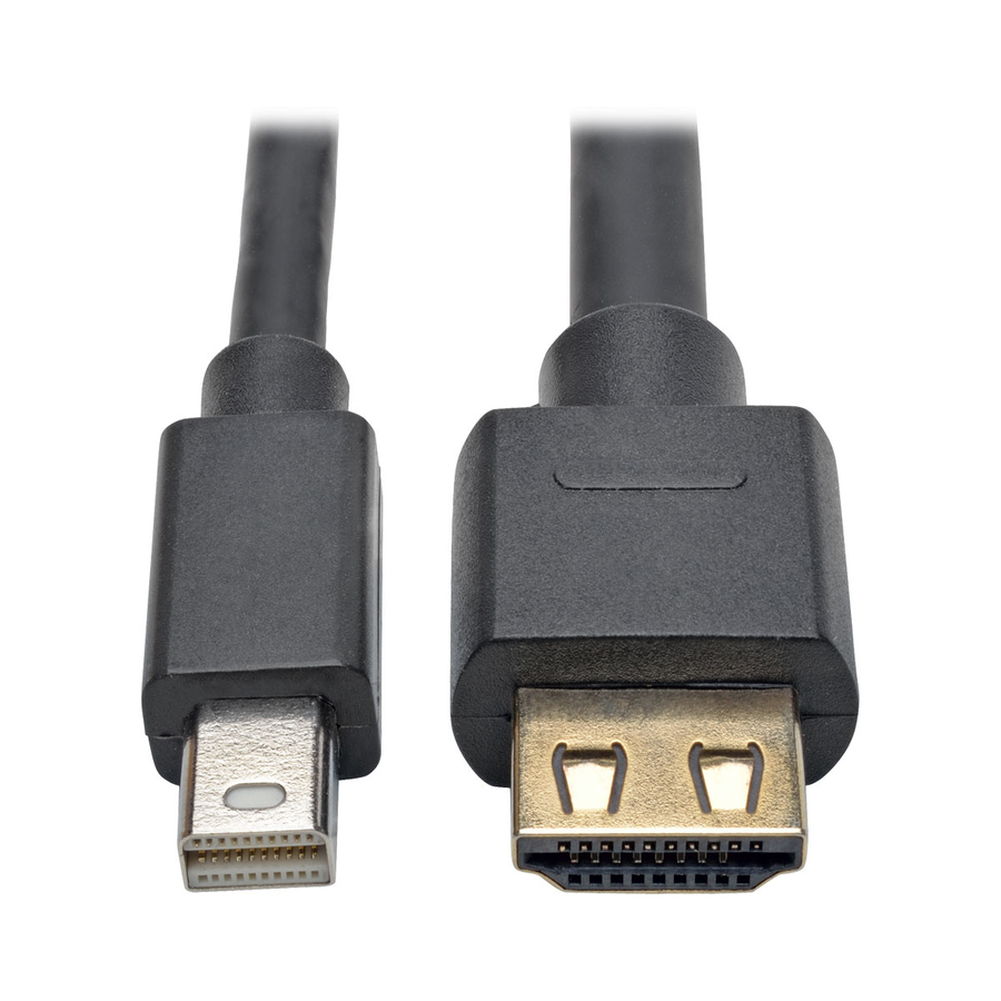 Tripp Lite by Eaton Mini DisplayPort 1.2a to HDMI Active Adapter Cable (M/M) 4K 60 Hz HDCP 2.2 15 ft. (4.6 m)