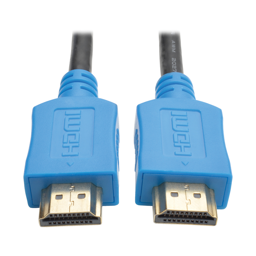 Eaton Tripp Lite Series High-Speed HDMI Cable, Digital Video with Audio, UHD 4K (M/M), Blue, 10 ft. (3.05 m)