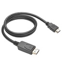 Eaton Tripp Lite Series DisplayPort 1.2 to HDMI Adapter Cable (DP with Latches to HDMI M/M), 4K, 3 ft. (0.9 m)