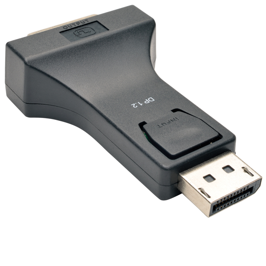 Eaton Tripp Lite Series DisplayPort 1.2 to DVI Compact Adapter Video Converter (M/F)