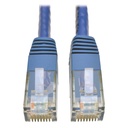 Eaton Tripp Lite Series Cat6 Gigabit Molded (UTP) Ethernet Cable (RJ45 M/M), PoE, Blue, 20 ft. (6.09 m)
