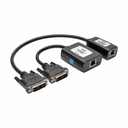 Eaton Tripp Lite Series DVI over Cat5/6 Active Extender Kit, Transmitter/Receiver for Video, DVI-D Single Link, Up to 125 ft. (38 m), TAA