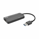Tripp Lite by Eaton USB 3.0 SuperSpeed to 4K DisplayPort Dual-Monitor External Video Graphics Card Adapter 512 MB SDRAM