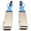 Tripp Lite by Eaton QSFP28 to QSFP28 100GbE Passive DAC Copper InfiniBand Cable (M/M) 0.5 m (20 in.)