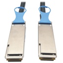 Eaton Tripp Lite Series QSFP28 to QSFP28 100GbE Passive DAC Cable (M/M), QSFP-100G-CU1M Compatible, 1M (3.28 ft.)
