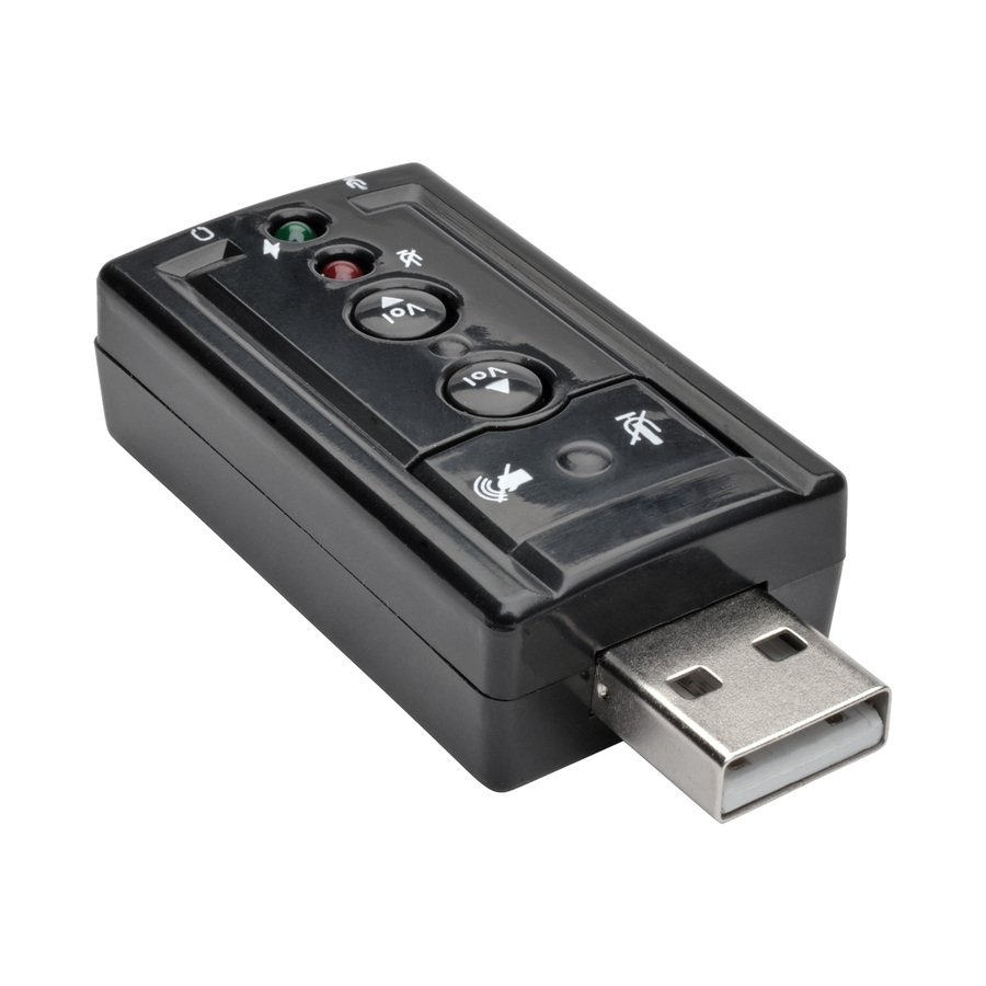 Eaton Tripp Lite Series Virtual 7.1-Channel USB External Sound Card
