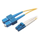 Tripp Lite by Eaton 20M Duplex Singlemode 9/125 Fiber Optic Patch Cable LC/SC 65' 65ft 20 Meter