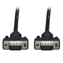 Eaton Tripp Lite Series Low-Profile VGA High-Resolution RGB Coaxial Cable (HD15 M/M), 10 ft. (3.05 m)
