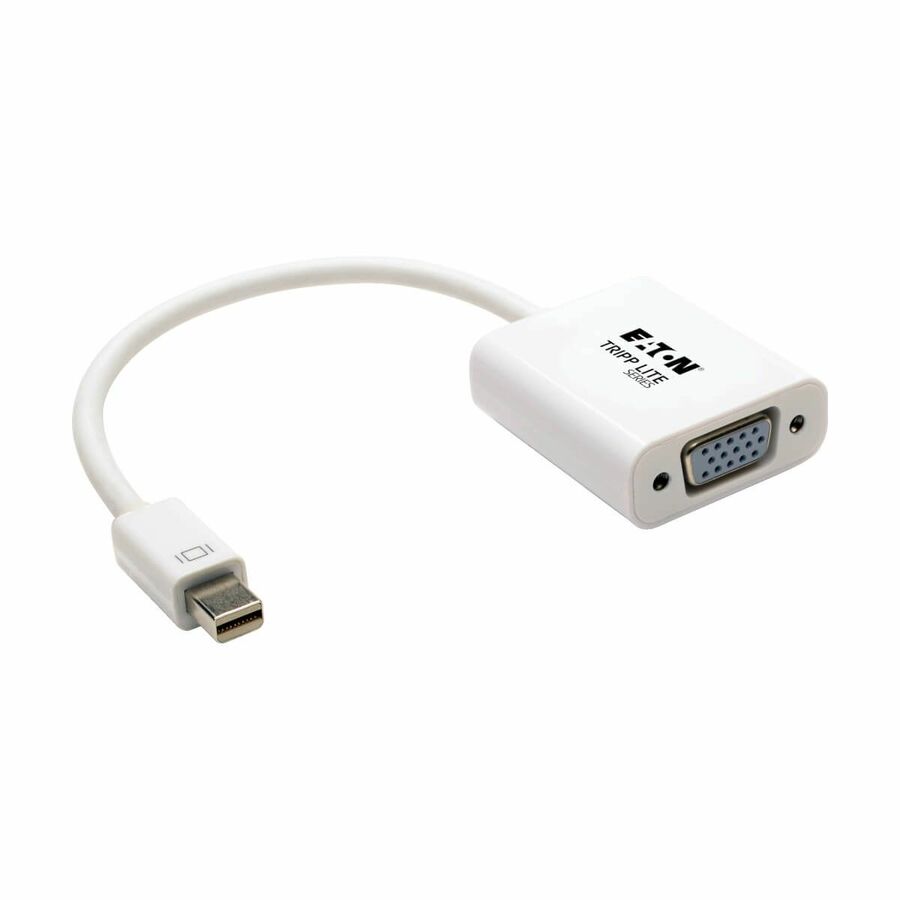 Eaton Tripp Lite Series Keyspan Mini DisplayPort to Active VGA Adapter, Video Converter, DP1.2, (M/F), White, 6-in. (15.24 cm)