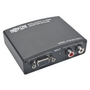 Eaton Tripp Lite Series VGA with RCA Stereo Audio to HDMI Converter with Scaler function