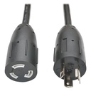 Tripp Lite by Eaton Power Extension Cord NEMA L5-20P to NEMA L5-20R- Heavy-Duty 20A 125V 12 AWG 6 ft. (1.83 m) Black Locking Connectors