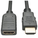 Eaton Tripp Lite Series High-Speed HDMI Extension Cable with Ethernet and Digital Video with Audio, Ultra HD 4K (M/F), 6 ft. (1.83 m)