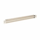 Tripp Lite by Eaton 48-Port 1U Rack-Mount STP Shielded Cat6a Feedthrough Patch Panel RJ45 Ethernet TAA