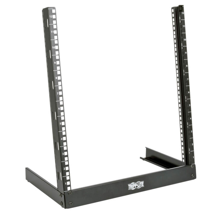 Eaton Tripp Lite Series SmartRack 12U Desktop 2-Post Open-Frame Rack