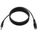 Eaton Tripp Lite Series 3.5 mm Mini Stereo Audio 4-Position TRRS Headset Extension Adapter Cable (M/F), 6 ft. (1.8 m)
