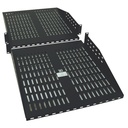 Tripp Lite by Eaton SmartRack 2U Cantilever Double-sided Fixed Shelf (60 lbs / 27.2 kgs capacity each side; 36 in./914 mm Deep)