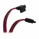 Eaton Tripp Lite Series Serial ATA (SATA) Right-Angle Signal Cable (7Pin/7Pin-Up), 12-in. (30.48 cm)