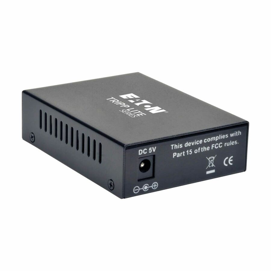 Eaton Tripp Lite Series 10/100 SC Multimode Fiber to Ethernet Media Converter, 550M, 850nm