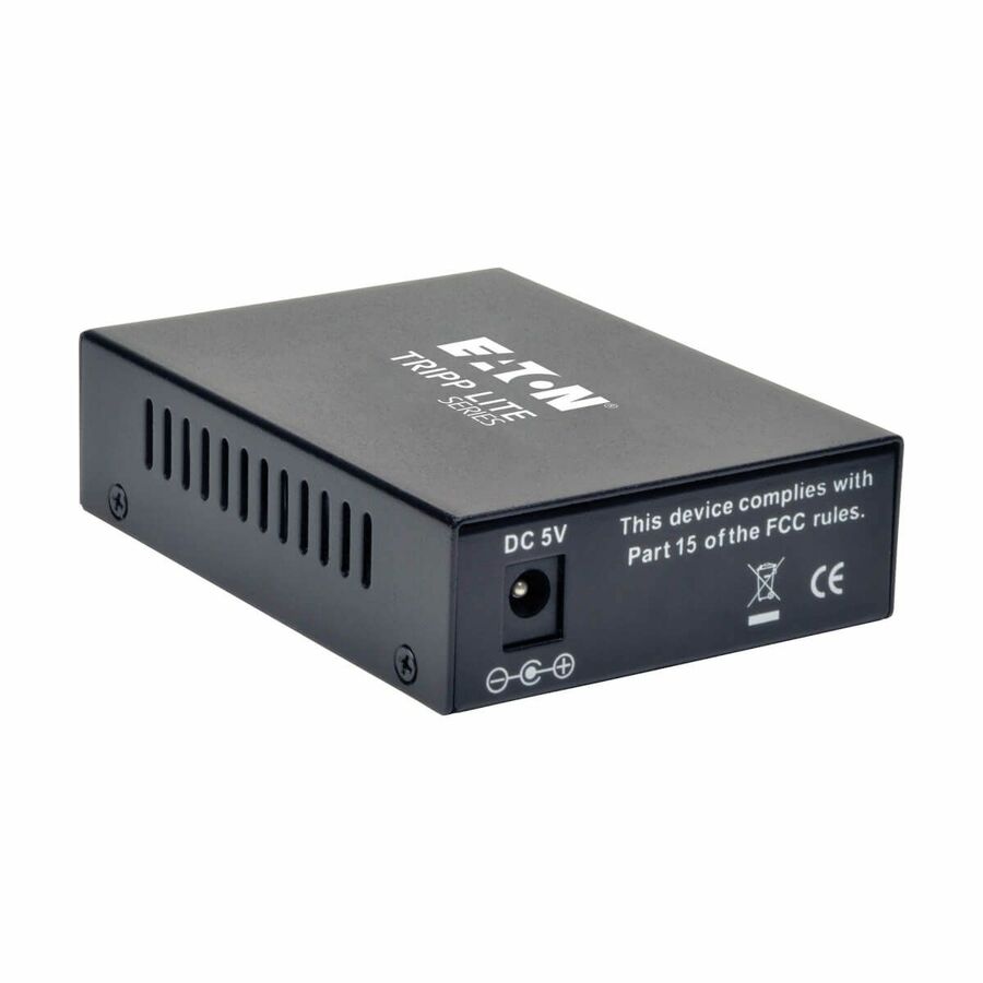 Eaton Tripp Lite Series 10/100 SC Singlemode Fiber to Ethernet Media Converter, 15km, 1310nm