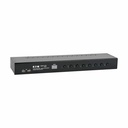 Eaton Tripp Lite Series 8-Port 1U Rack-Mount DVI / USB KVM Switch with Audio and 2-port USB Hub