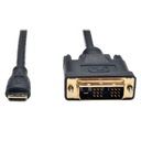 Eaton Tripp Lite Series Mini HDMI to DVI Adapter Cable (M/M), 10 ft. (3.1 m)