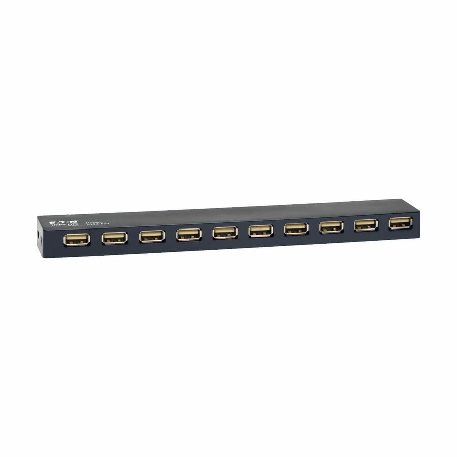 Eaton Tripp Lite Series 10-Port USB 2.0 Hub, Black
