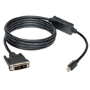 Eaton Tripp Lite Series Mini DisplayPort 1.2 to DVI Adapter Cable (M/M), 1080p, 6 ft. (1.8 m), TAA