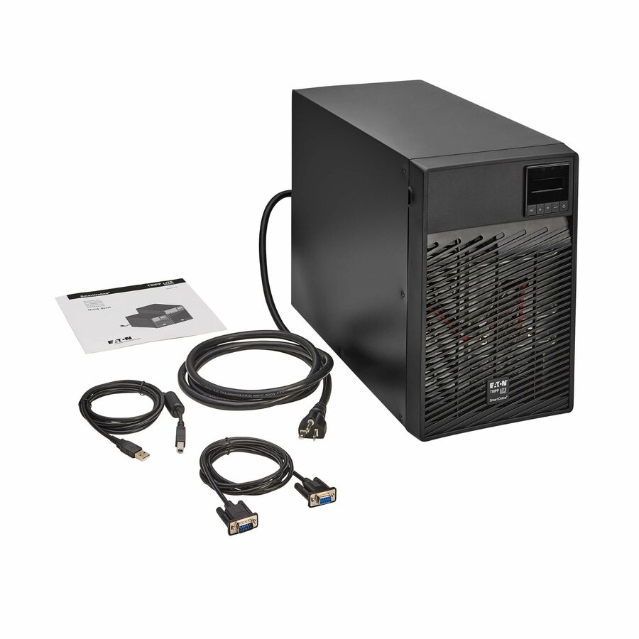 Tripp Lite by Eaton Series SmartOnline 1960VA 1770W 120V Double-Conversion UPS - 7 Outlets, Extended Run, Network Card Option, LCD, USB, DB9, Tower