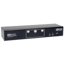 Tripp Lite by Eaton 2-Port Dual Monitor DVI KVM Switch TAA GSA with Audio and USB 2.0 Hub Cables included