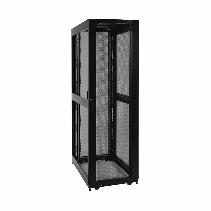 Eaton Tripp Lite Series 45U SmartRack Standard-Depth Rack Enclosure Cabinet - side panels not included