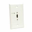 Eaton Tripp Lite Series HDMI over Cat5/6 Passive Extender, Wall Plate Remote Receiver for Video/Audio, Up to 50 ft. (15 m), TAA