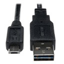 Eaton Tripp Lite Series Universal Reversible USB 2.0 Cable (Reversible A to 5Pin Micro B M/M), 6 ft. (1.83 m)