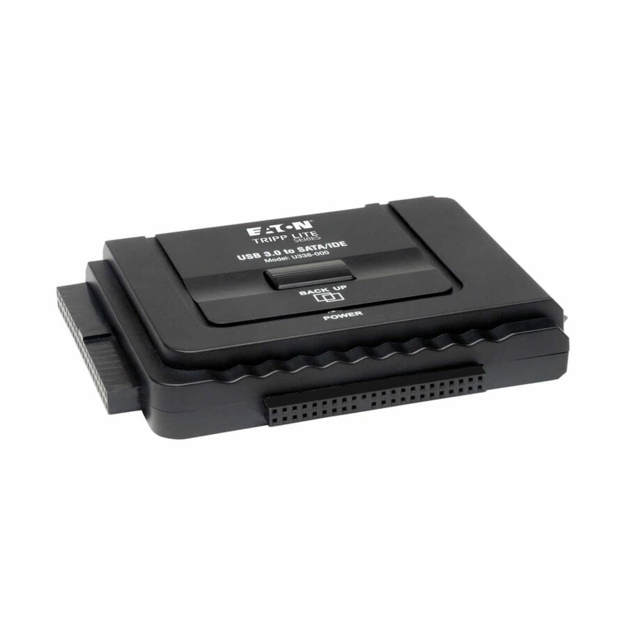 Tripp Lite by Eaton USB 3.0 SuperSpeed to Serial ATA (SATA) and IDE Adapter for 2.5 in. or 3.5 in. Hard Drives