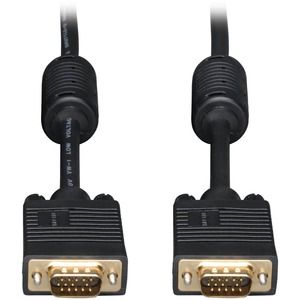 Eaton Tripp Lite Series VGA High-Resolution RGB Coaxial Cable (HD15 M/M), 30 ft. (9.14 m)