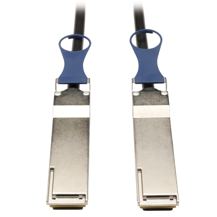 Eaton Tripp Lite Series QSFP+ to QSFP+ 40Gb Passive DAC Copper Infiniband Cable, QSFP-H40G-CU5M Compatible, 5M (16.4 ft.)