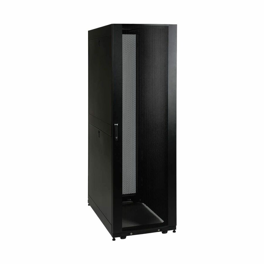 Tripp Lite by Eaton 42U SmartRack Shallow-Depth Rack Enclosure Cabinet with doors & side panels