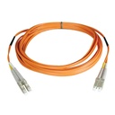 Tripp Lite by Eaton 61M Duplex Multimode 62.5/125 Fiber Optic Patch Cable LC/LC 200' 200ft 61 Meter