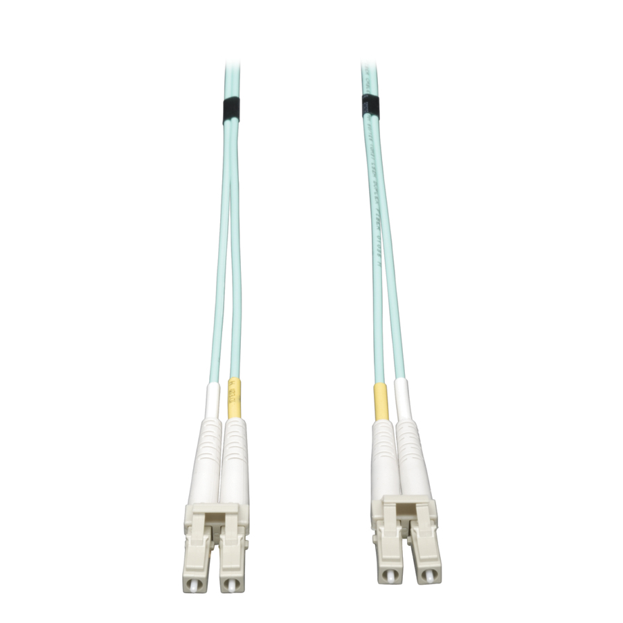 Eaton Tripp Lite Series 10Gb Duplex Multimode 50/125 OM3 LSZH Fiber Patch Cable (LC/LC) - Aqua, 4M (13 ft.)