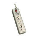 Eaton Tripp Lite Series Industrial Power Strip, 4-Outlet, 6 ft. (1.8 m) Cord, 5-15P, Lighted On/Off Switch