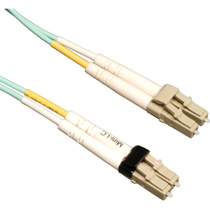 Tripp Lite by Eaton 10M 10Gb Duplex Multimode 50/125 OM3 LSZH Fiber Optic Patch Cable LC/LC Aqua 33' 33ft 10 Meter