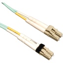 Tripp Lite by Eaton 10M 10Gb Duplex Multimode 50/125 OM3 LSZH Fiber Optic Patch Cable LC/LC Aqua 33' 33ft 10 Meter
